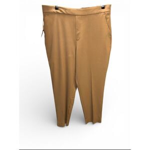 602 Banana Republic Tan Ankle Pants Size 16 Workwear Trousers